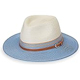 Wallaroo Women’s Kristy Fedora– UPF 50+ UV Protection | Wide Brim, Packable & Adjustable |Petite or Medium