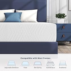 IULULU Twin Mattress, 10-Inch Twin Memory Foam