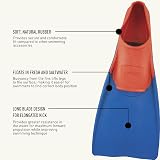 FINIS Long Floating Fins 37-39 EU Red Blue Brand New Size Color Coded view 4