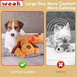 WEOK Heartbeat Puppy Toy Comfort Cuddler Pillow Anxiety Relief Calming view 5