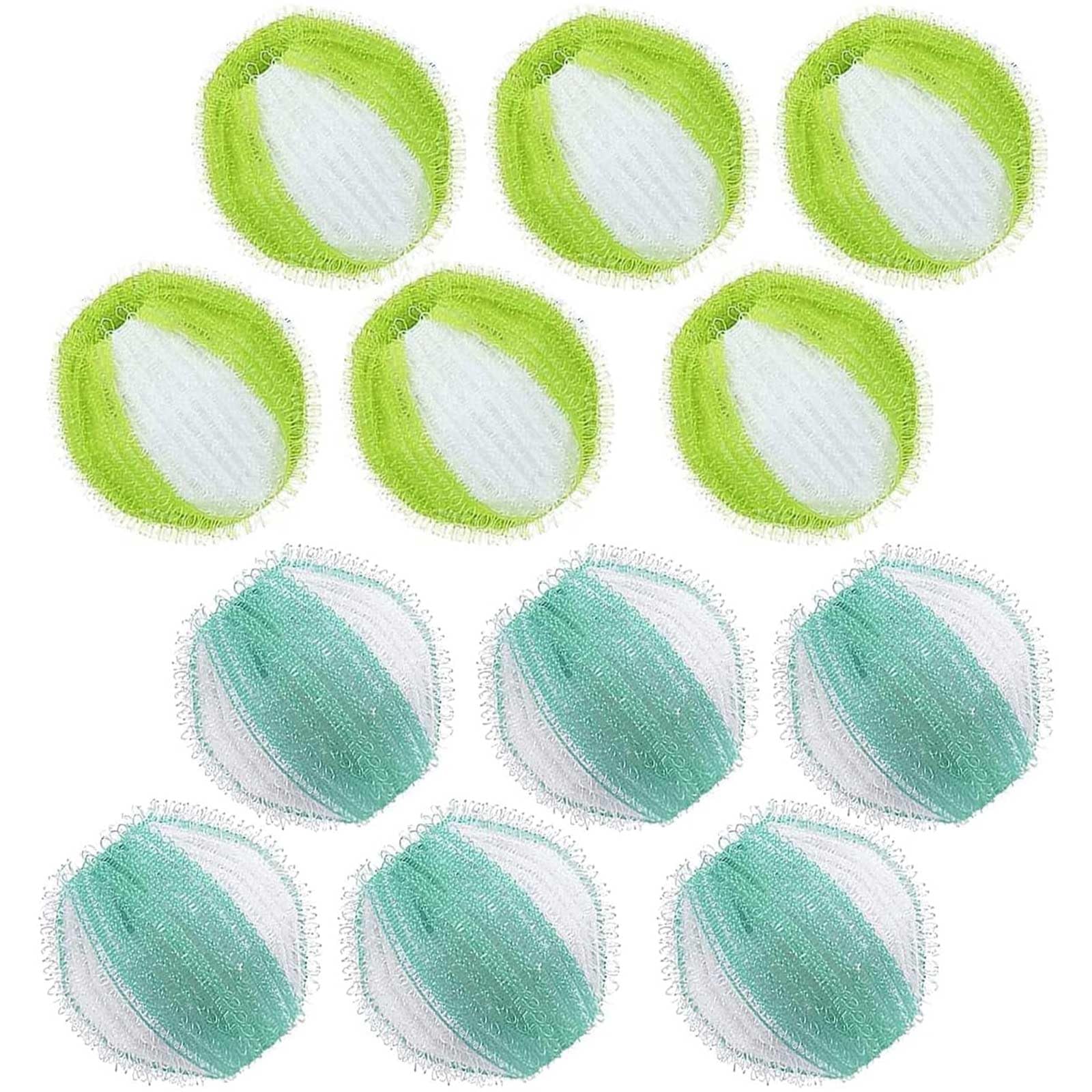12 PCS pet Hair Remover Washing Machine, Reusable Washing Machine Lint Remover, Laundry Balls Shaped Pet Hair Remover, for Removing Wool Cotton Cat Dog pet Hair Remover [Energy Class A]