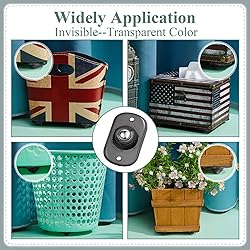 Honoson 8 Pcs Self Adhesive Caster Wheels Appliance