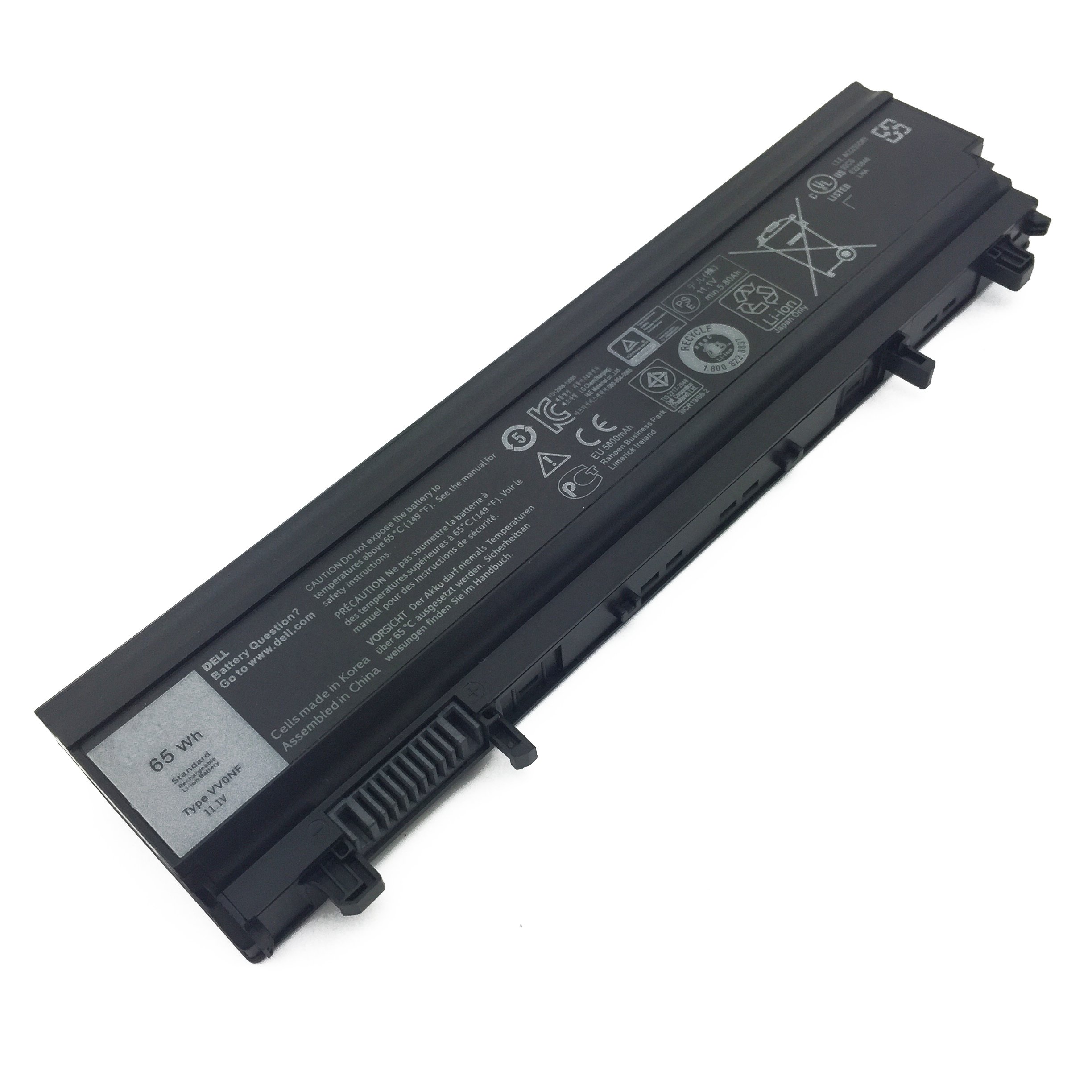 Bateria Vv0nf Para Dell Latitude E5540 E5440 0m7t5f F49wx Nvwgm 0k8hc 1n9c0 7w6k0 Cxf66 Wgcw6 11.1v 65wh