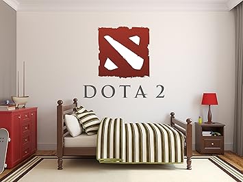Amazoncom Dota 2 Logo Defense Of The Ancient Large Wall