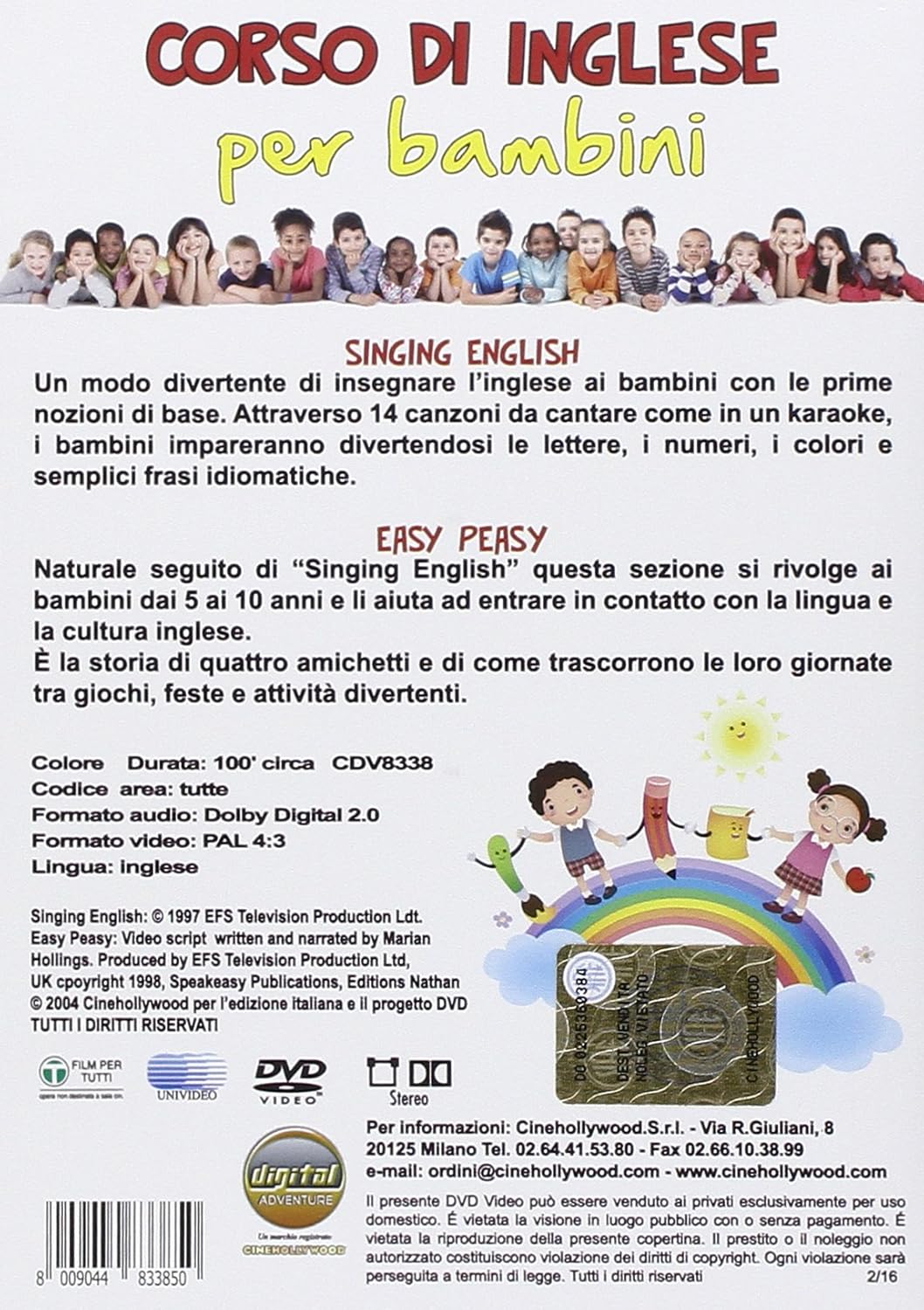 Amazoncom Corso Di Inglese Per Bambini Import Italien