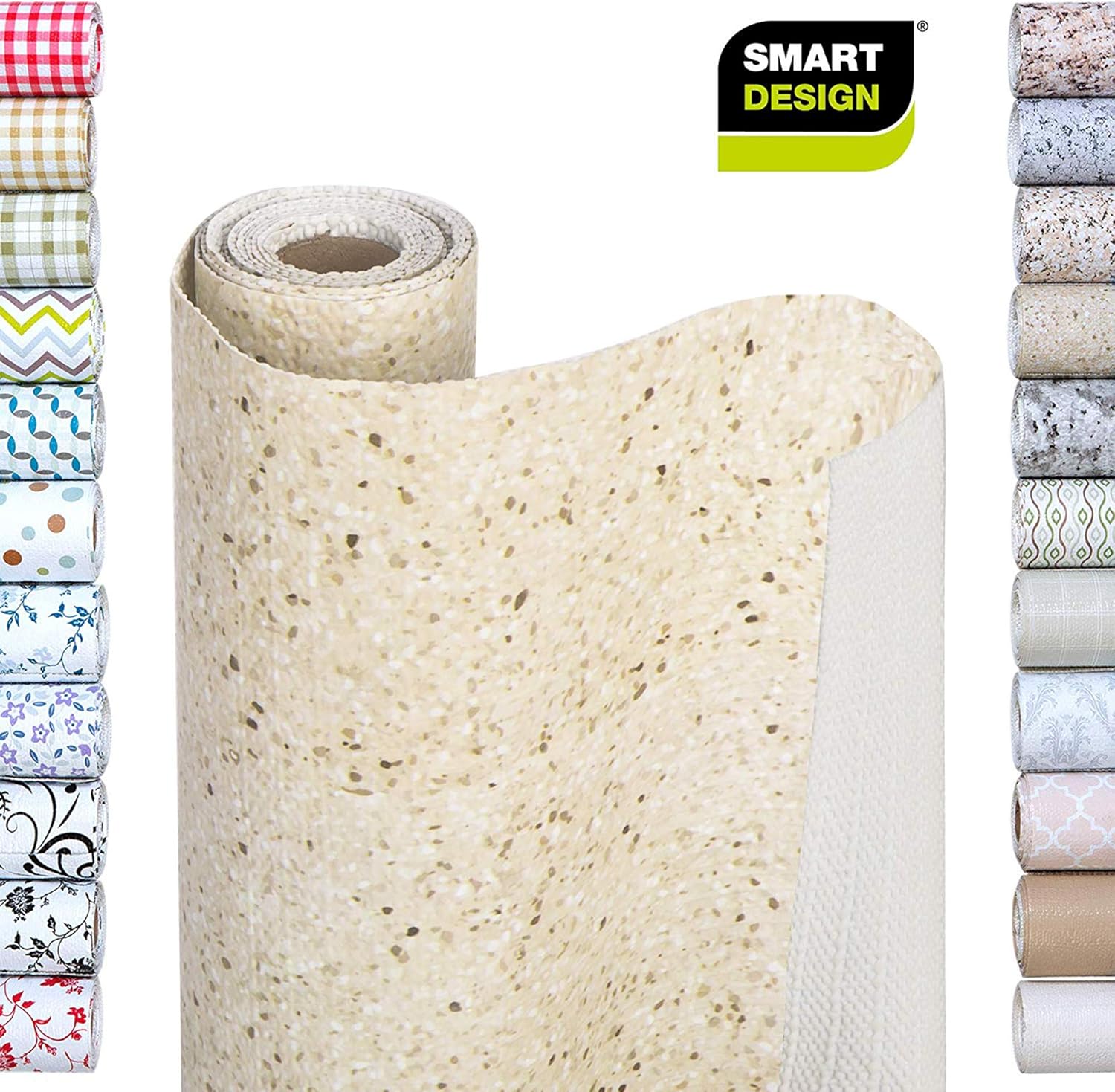 Best Decorative Non Adhesive Shelf Liners For Kitchen Cabinets