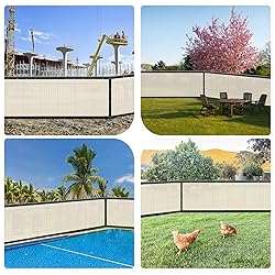 SUNLAX Privacy Fence Screen 5' x 22' Heavy Duty