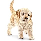 Schleich Farm World, Realistic Animal Toys for Kids, Golden Retriever Puppy Toy Dog Figurine, Ages 3+