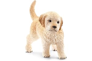 Schleich Farm World, Realistic Animal Toys for Kids, Golden Retriever Puppy Toy Dog Figurine, Ages 3+