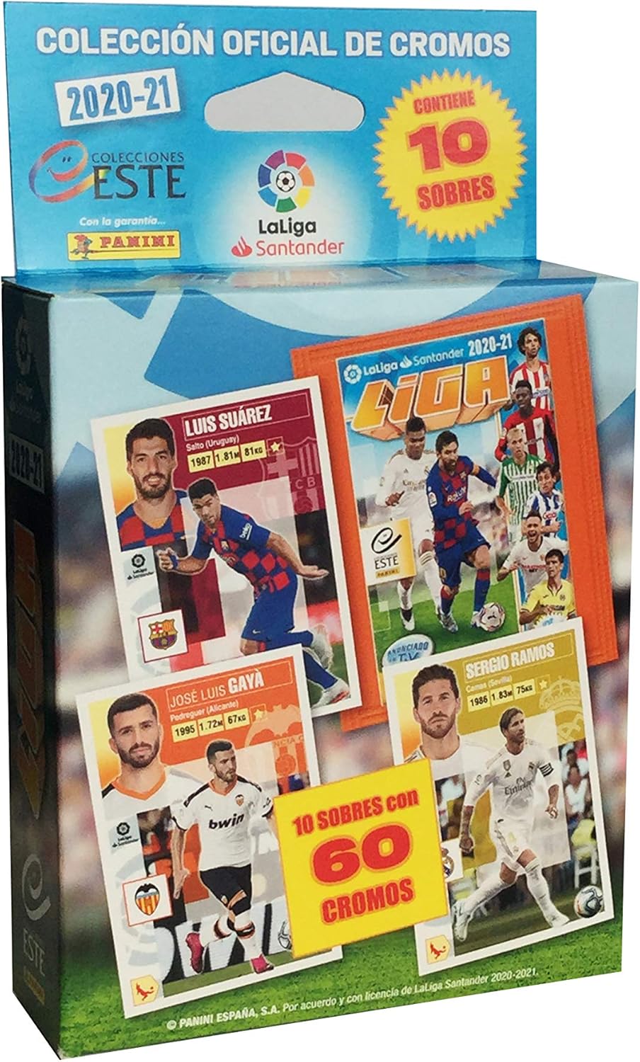 La Liga Santander Cromos (Panini 003978KBE10): Amazon.es: Juguetes y juegos