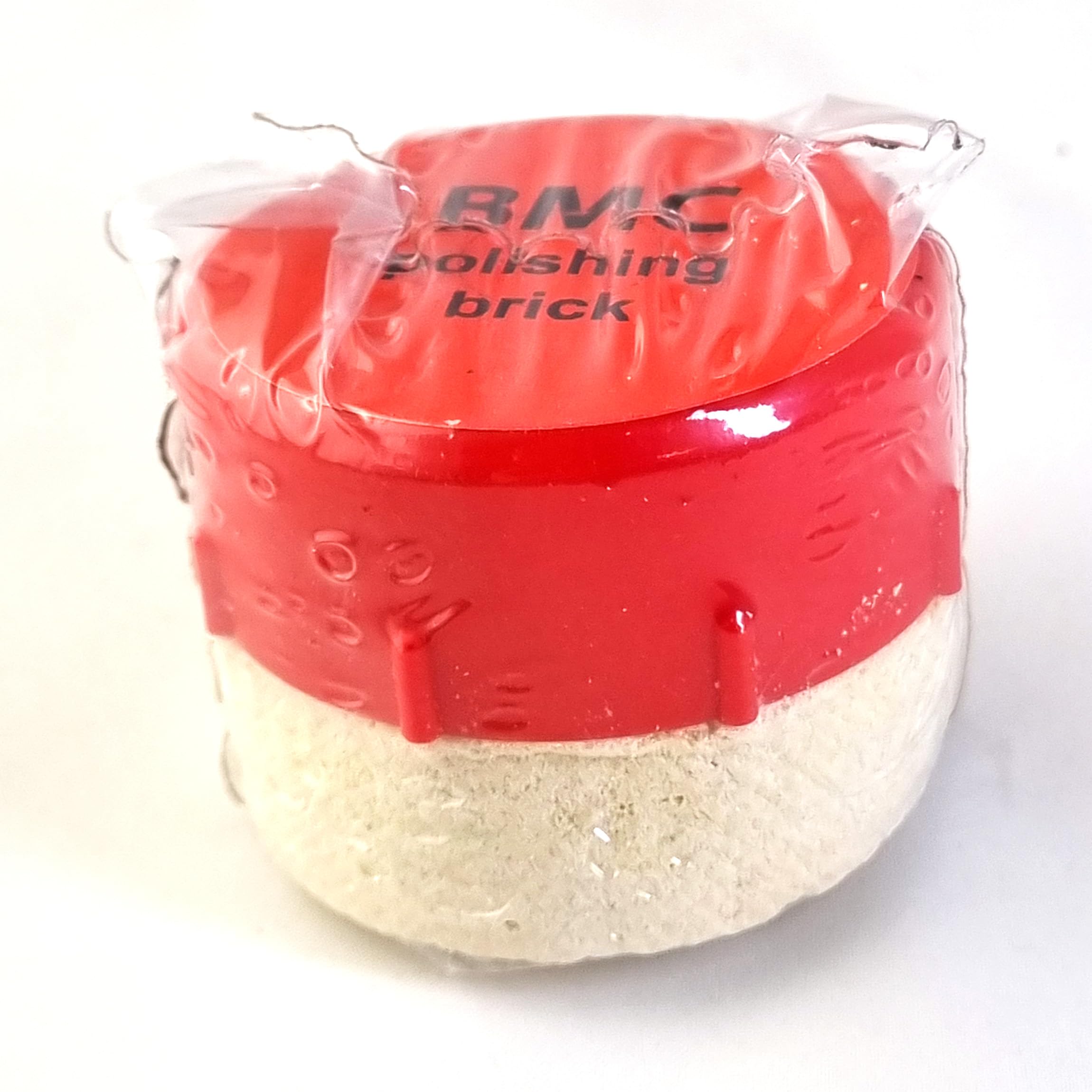 BMC Marble Polishing Brick for marble and limestone, a slow consumtion solid chemical polish, to be used by hand as a replacement for traditional polishing powder