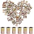 Hilitchi 60 Pcs 1/2-13 UNC Rivet Nuts Threaded Insert Nut (1/2-13 UNC Rivnut)