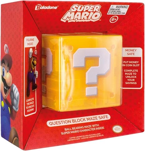 Amazon パラドン Paladone ハテナブロック迷路形貯金箱 おもちゃ ホーム キッチン