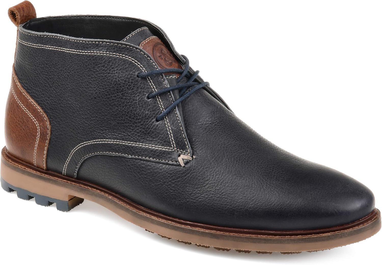 genuine leather chukka boots