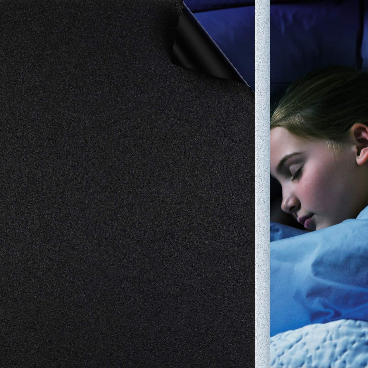 HooTown Blackout Window Film (23.6 x 157.4 inches)