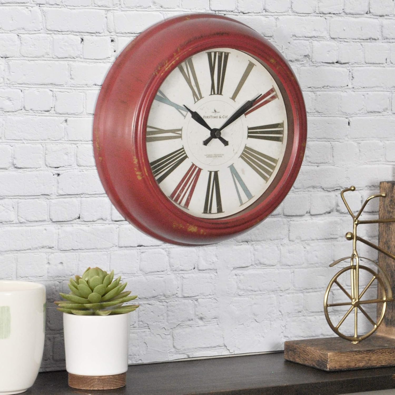 Best Red Vintage Kitchen Clock