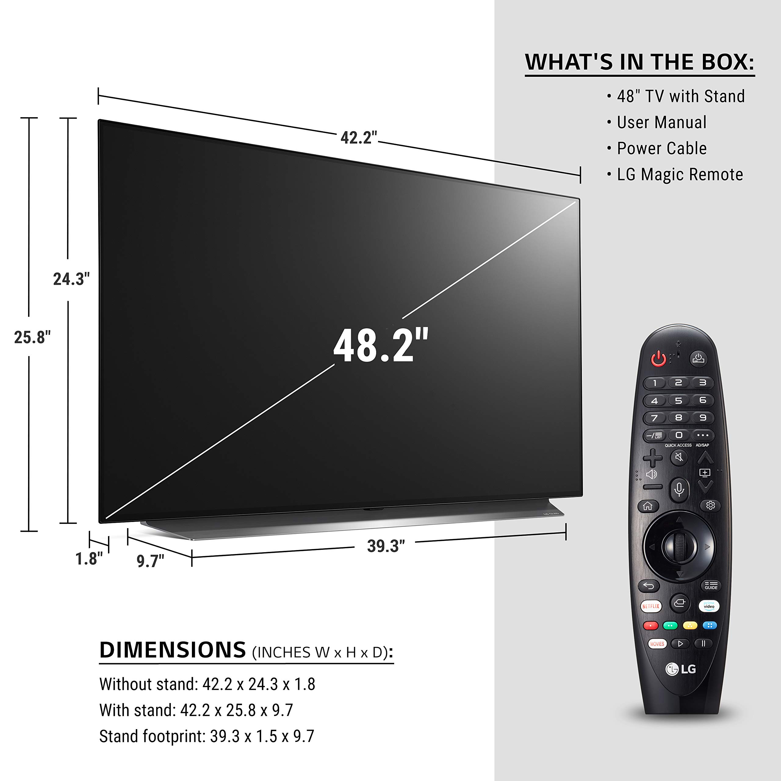 Mua LG OLED48CXPUB Alexa BuiltIn CX 48" 4K Smart OLED TV (2020) trên