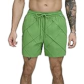 DKNY Mens Lightweight Quick Dry Volley UPF 40+ Protection Swim Trunk