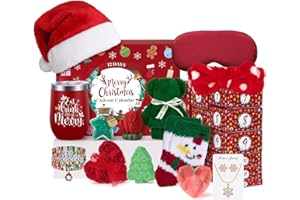 MUNUTIX Advent Calendar 2025 - Advent Calendars for Adults - Luxury 12 Day Spa Bath Skincare Beauty Christmas Countdown Calendar for Women Teen Girls Mom Teachers Nurse Couples and Friends - Christmas Spa Gifts for Women and Teenage Girls,13PCS