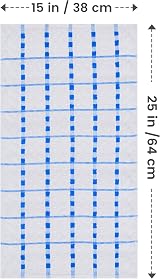 Utopia Towels 12-Pack Kitchen Towels 38x64 cm 100% Ring Spun Cotton Blue view 2