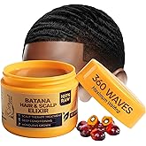 OCEAN VIEW DEEP WAVES POMADE - Premium Wave Grease, Wave Pomade for 360 Waves, Strong Hold Wave Cream for Men, Hydrating Hair Styling Product for Deep, Defined Waves, 4 oz Jar