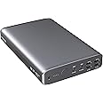 MAXOAK Laptop Power Bank 185Wh/50000mAh(Max.130W) Portable Laptop Charger External Battery Pack for Laptop Smartphones Notebo