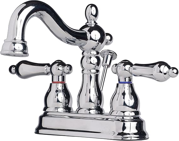 Builders Shoppe 2026cp Two Handle Centerset Lavatory Faucet With