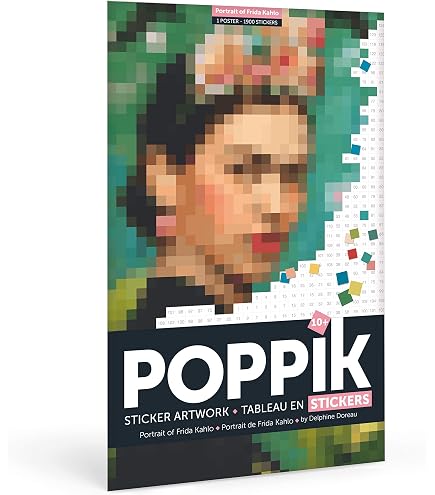 POPPIK Sticker-Poster 'Wald' - 68x100 Cm, 45 Sticker, Mehrsprachig, Lernposter Für Kinder Ab 3