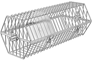 onlyfire 17 inch Stainless Steel Round Tumble Rotisserie Basket Cooking Accessory Fits for Most Grills