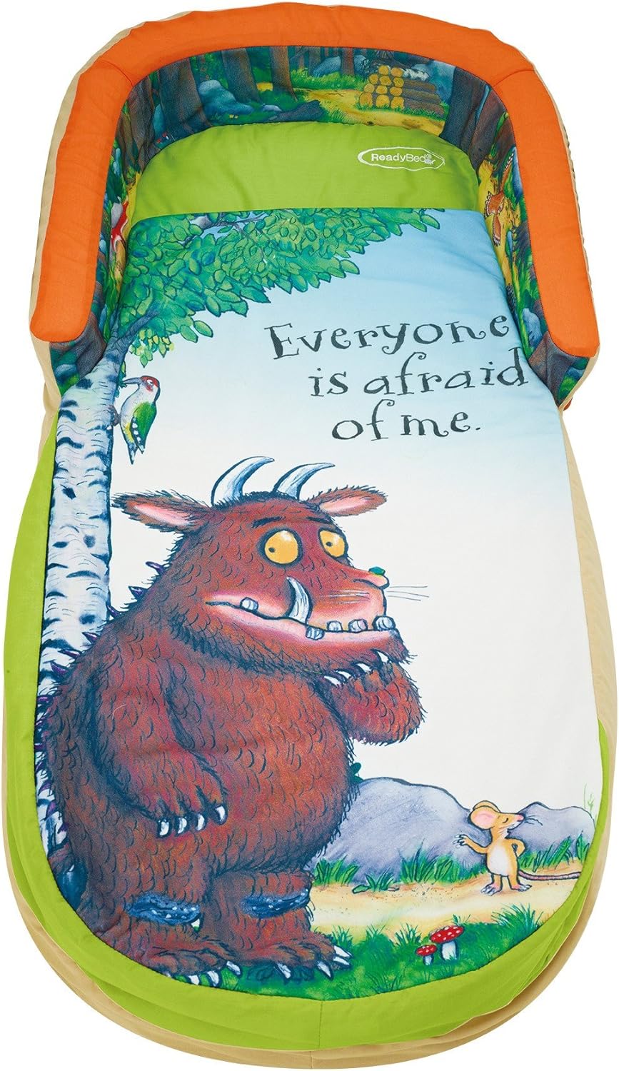 ReadyBed The Gruffalo My First Toddler Air Bed and Sleeping Bag in One, Single Amazon.co.uk