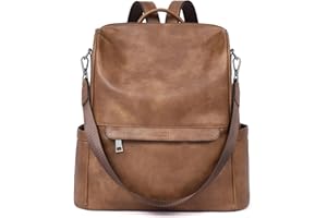 CLUCI Womens Backpack Purse PU Leather Anti-theft Large Fashion Designer Travel Bag Ladies Shoulder Bags