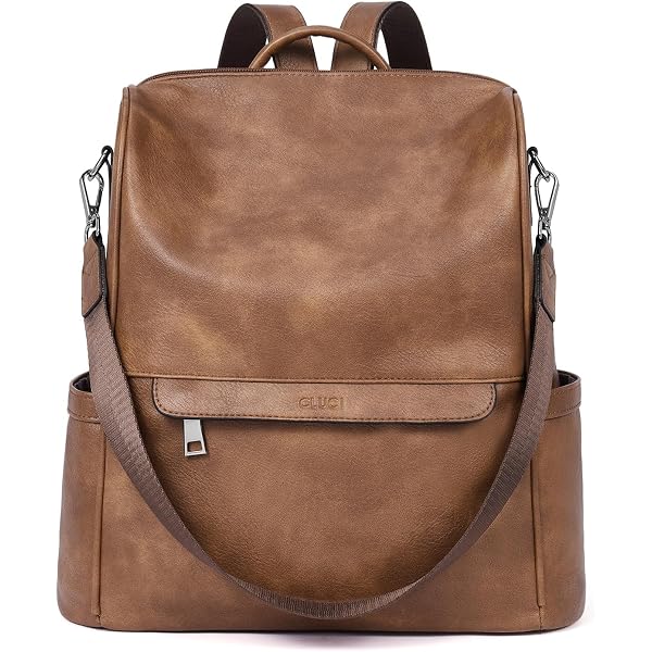 Amazon.com: Cortelay Backpack Purse for Women Leather Ladies  display picture 3