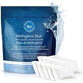 Methylene Blue Epsom Salt Bath Soak, USP Grade Sachets for Aging Skin | Helps Support Hydration and a Smoother, Firmer-Looking Appearance; Dissolvable Packets Offer Convenient Full-Body Care