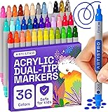 ARTISTRO Vibrant Acrylic Paint Markers for