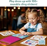 Skillmatics Peelies Dress Up Reusable Sticker Activity Book for Kids view 2