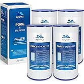 AQUIVEX CCP240 Pool Filter Cartridges, Compatible with Pentair Clean & Clear Plus 240, Pentair 160310, 178569, R173572, Pleatco PCC60, PCC60-PAK4, Unicel C-7469, Filbur FC-1975, Aladdin 16011, 4 Pack
