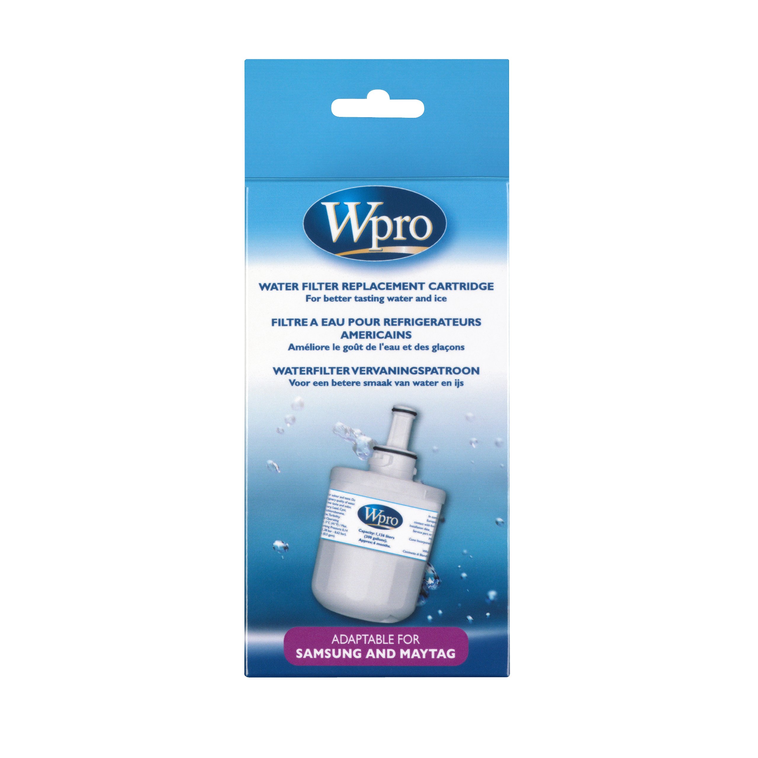 Wpro APP100/1 | 1x Water Filter compatible with Samsung, Maytag DA29-00003G DA29-00003F HAFIN2/EXP HAFIN1/EXP DA97-06317A