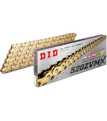 Amazon.com: D.I.D 520ZVMXG-150L 520 ZVMX Super Street X-Ring Chain Amazon.com: D.I.D 520ZVMXG-150L 520 ZVMX Super Street X-Ring Chain