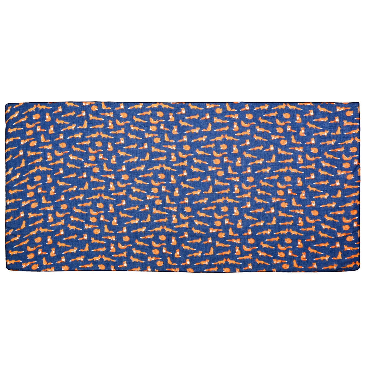 CHIC DIARY Women Ladies Animal Printed Pattern Lightweight Voile Head Pashmina Wrap Scarf (04-Navy blue)