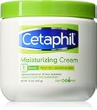 Cetaphil Moisturizing Cream for Dry/Sensitive Skin, Fragrance Free 16 oz