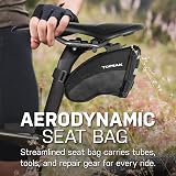 Topeak Unisex Aero Wedge Pack Saddle Bag Black 0.66 L 17x8x12 cm view 2