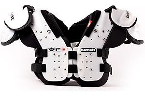 Barnett VISION IV Football shoulder pad, QB-WR, black (XL)