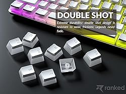 Ranked Pudding PBT Keycaps | 112 Double Shot