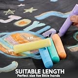 JOYIN 60 PCS Non-Toxic Washable Outdoor Jumbo Sidewalk Chalk Set 10 Colors view 6