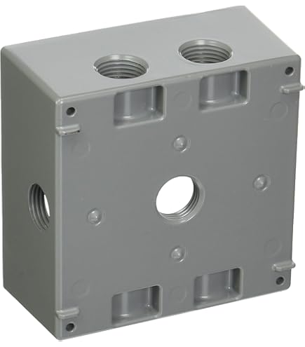 Tayac SB350S Caja Resistente A La Inteperie, 1 Banda, (3) Salidas De