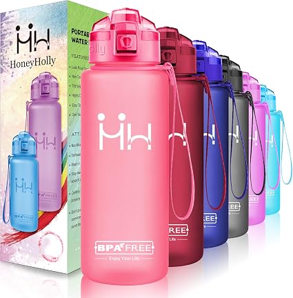 Amazon Honeyholly ボトル 水筒 直飲み ウォーターボトル 1000ml 大容量 大人 子供用 男女兼用 スポーツ アウトドア 携帯便利 運動 自転車 登山 釣り オレンジ ピンク 1000ml Honeyholly 水筒 マグボトル 通販