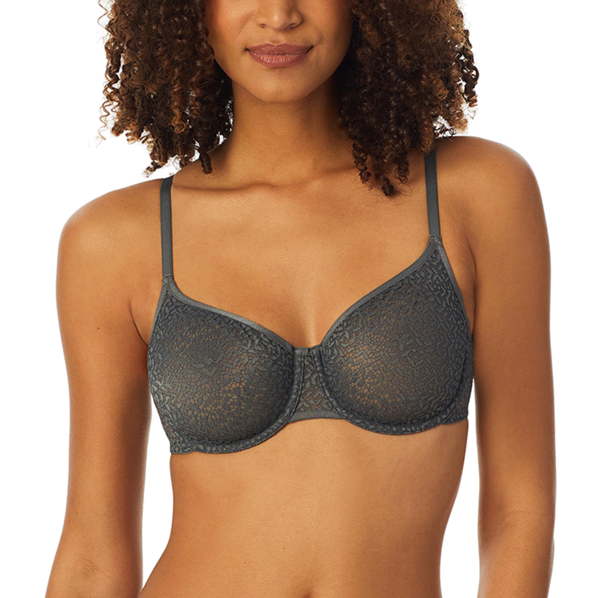 DKNY Women's Modern Lace Unlined Demi