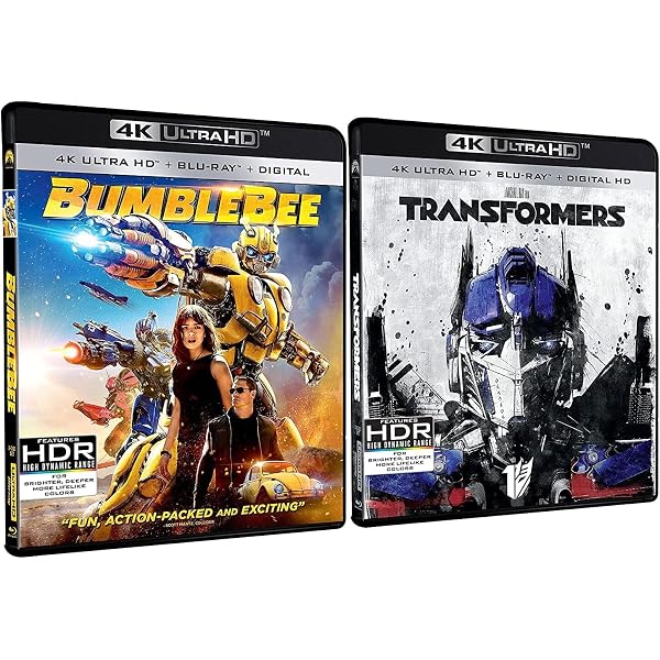 Amazon.com: Transformers (4K Ultra HD + Blu-ray Set) (4K Ultra HD