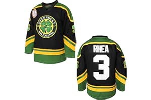 MESOSPERO 3 Ross The BOSS Rhea Hockey Jersey for Men,ST John's Shamrocks Stitched with EMHL Patch White Green Black