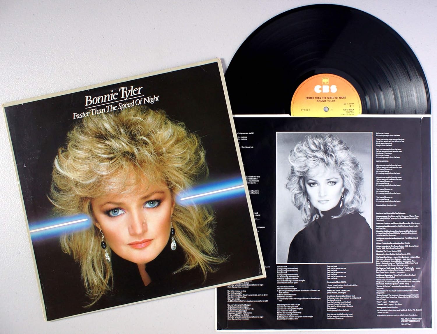 Bonnie Tyler Faster Than The Speed Of Night Songs
